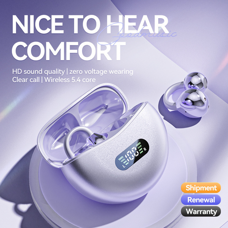 2025 New M79 Open-ear Bluetooth Headset Wireless Clip-on Open Type High Sound Quality Bone Conduction Sports Private Mold