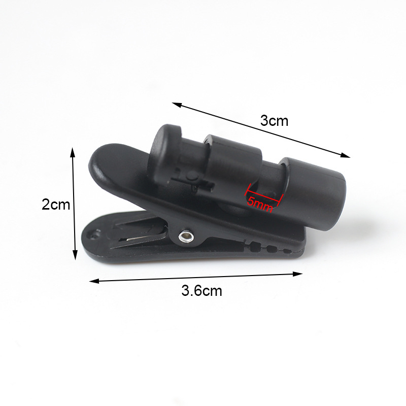 DIY Headphone Cable Clip Rotatable IE800S Headphone Clip Round Cable Flat Cable Clip Earbud Clip