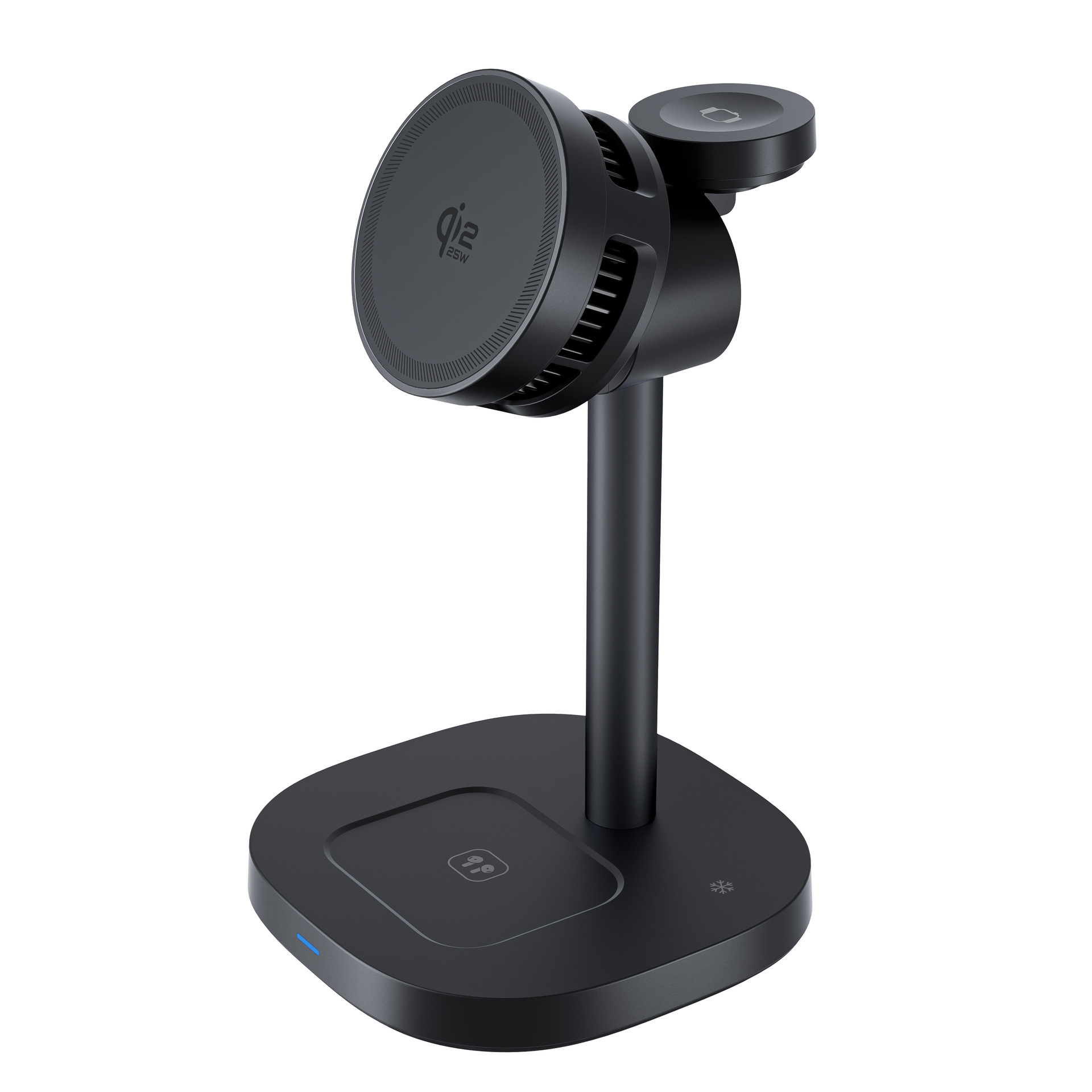 QI2.2 Fast Charge 25W New Desktop Magnetic Cooling Heat Dissipation Phone Holder Multifunctional Wireless Charger