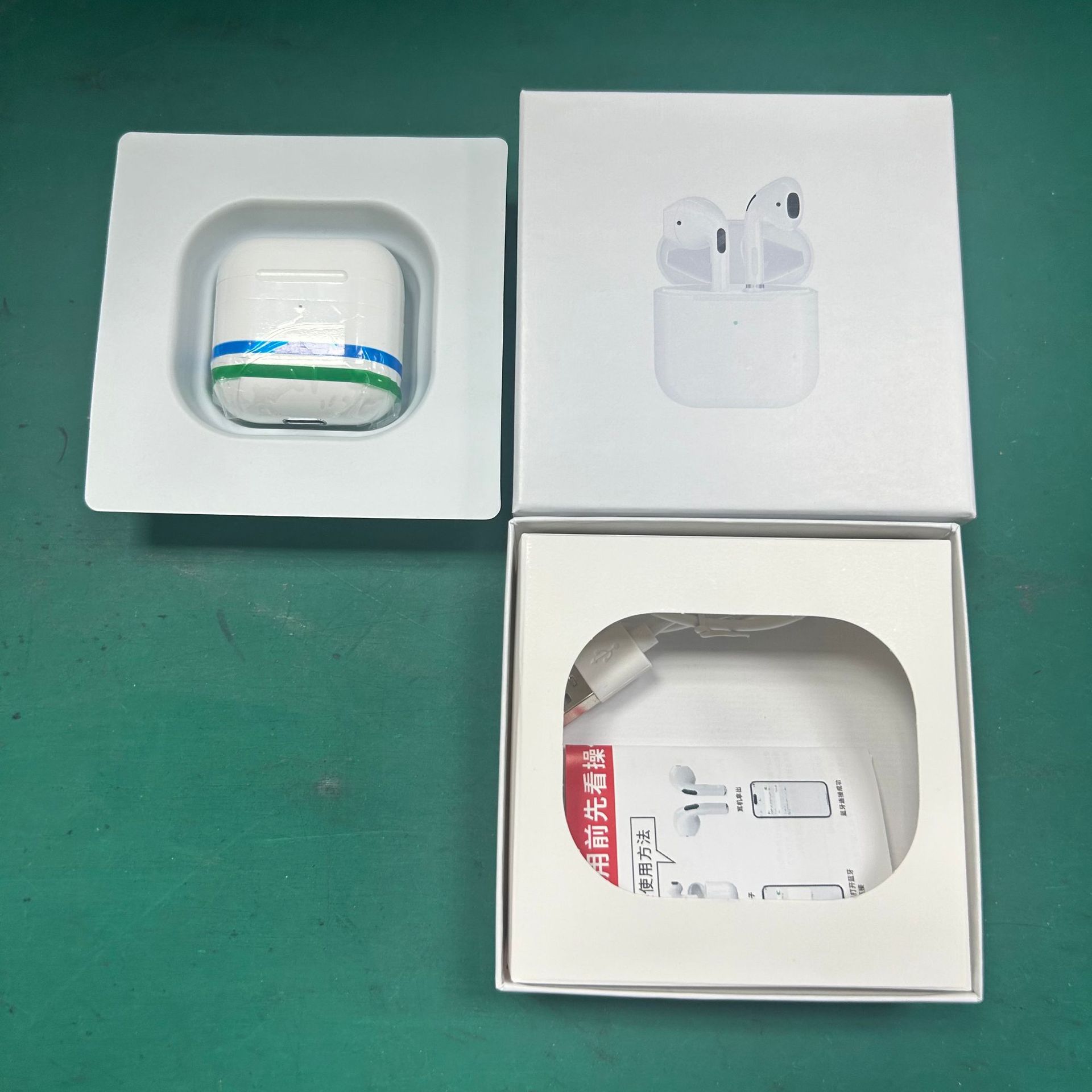 2025 new Huqiangbei 4th generation pro4 wireless Bluetooth earphones high quality AI for Apple Android
