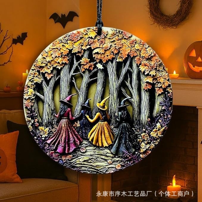 30*30*0.5 · 万圣节木质挂牌45