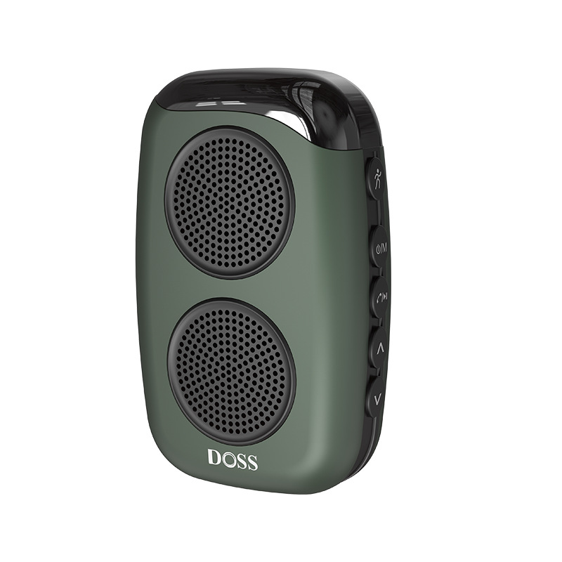 DOSS ASIMOM Bluetooth Speaker Elderly Fitness Sports Step Counting Radio Card Audio Chinese and English