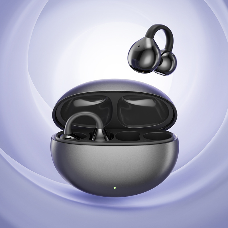 M91 Ear Clip Bluetooth Earphone Ultra Long Battery Life TWS Wireless Pair AI Translation Bluetooth Earphone