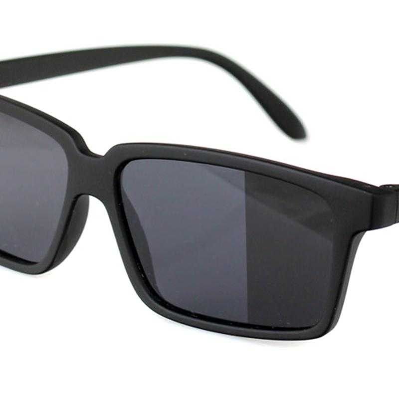 Men's rearview anti-stalking spy sunglasses, reflective anti-peeping glasses, casual frame glasses