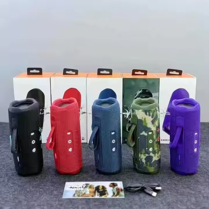 FLIP7 Kaleidoscope Bluetooth Speaker Portable Waterproof Heavy Bass Subwoofer Wireless Gift Speaker Outdoor BOX3
