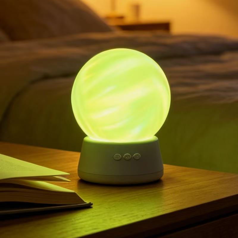 Small Round Ball Magic Ball Night Light USB Charging Desktop Night Light Portable Magic Night Light Sleep Companion Light