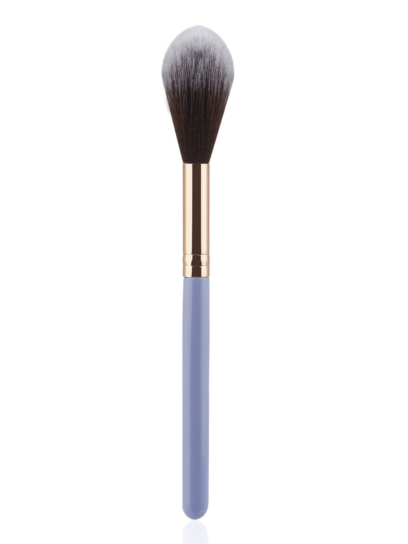New Single Large Fan Brush Highlighter Brush Excess Powder Brush Face Highlight Brush Soft Bristle Fire Shape Cosmetic Tool