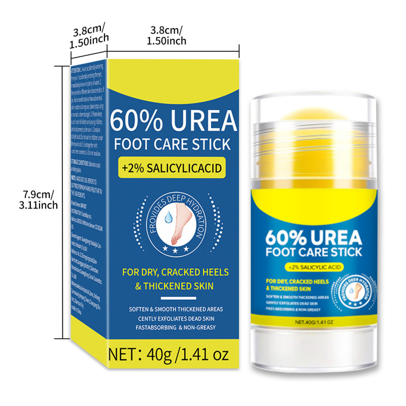 TK Salicylic Acid Urea Hand Foot Care Stick Autumn Winter Anti-Crack Moisturizing Hydrating Peach Lanolin