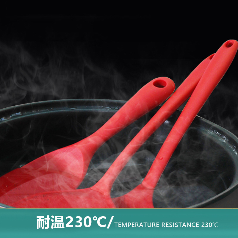 Silicone Spatula and Soup Spoon 8-Piece Set Non-Stick Silicone Spatula Food Grade Silicone Spatula Silicone Kitchenware Set
