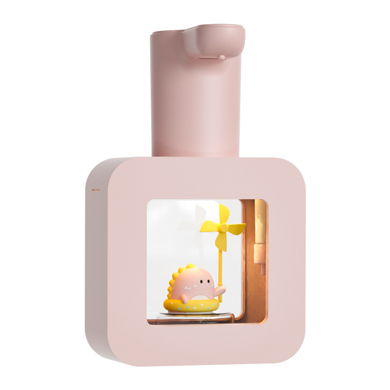 R01 Pet Cube Foam Soap Dispenser Smart Waterproof Touchless Soap Dispenser Automatic Induction Soap Dispenser for Kids