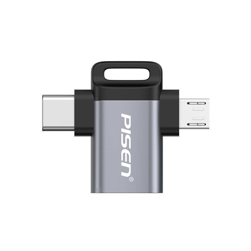Pisen usb to type-c adapter PD data cable power bank for Apple Android car computer
