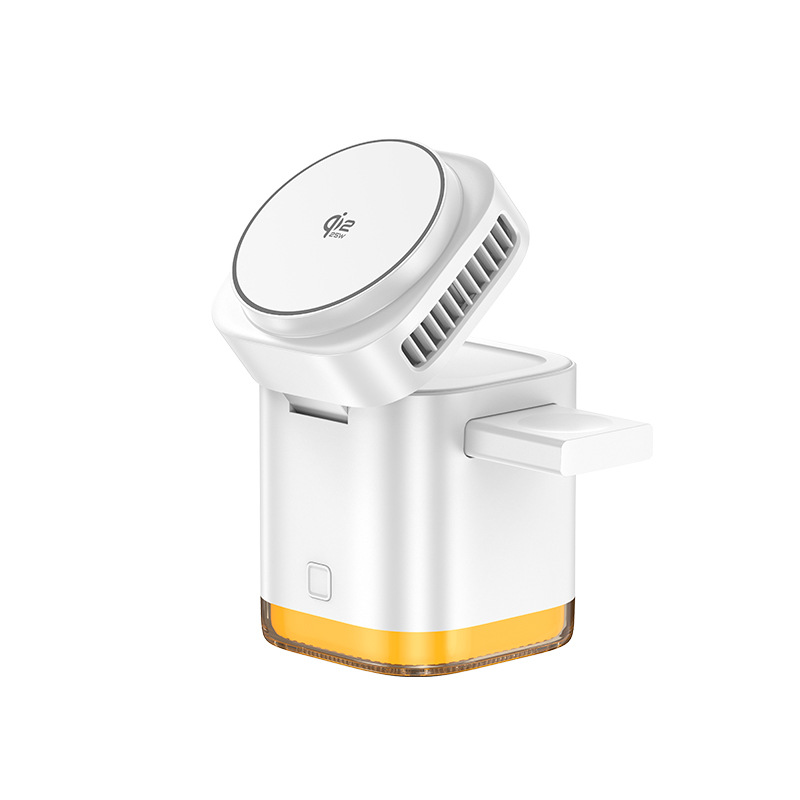 Qi2.2 Semiconductor Cooling Charging 25W Magnetic Wireless Charger 5-in-1 Apple Watch Earphone Stand