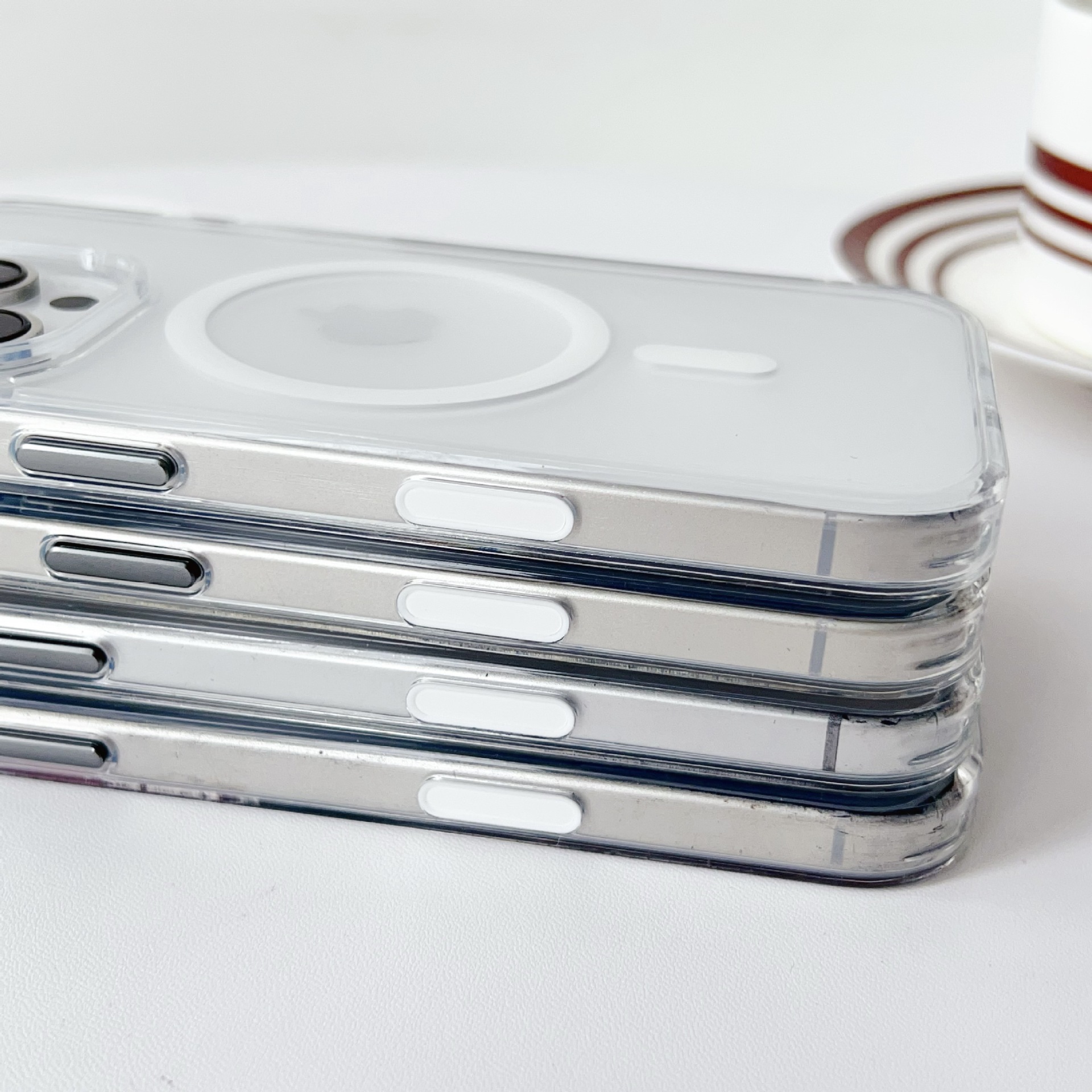 For iPhone 17 Pro Max All-in-One AI Photo Button Phone Case Apple 16 Matte AG Frosted Magnetic Case