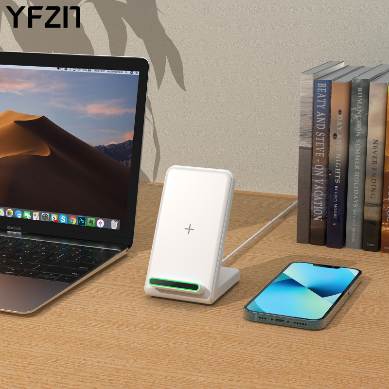 15W fast wireless charging stand compatible with Apple Samsung Huawei Google phones charger 15W fast charging