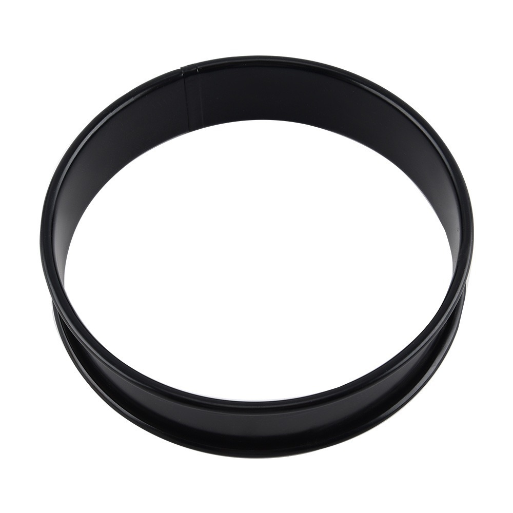 Stainless Steel Cake Ring Tart Ring Mold Double Rolled Edge Round Smooth Baking Tool