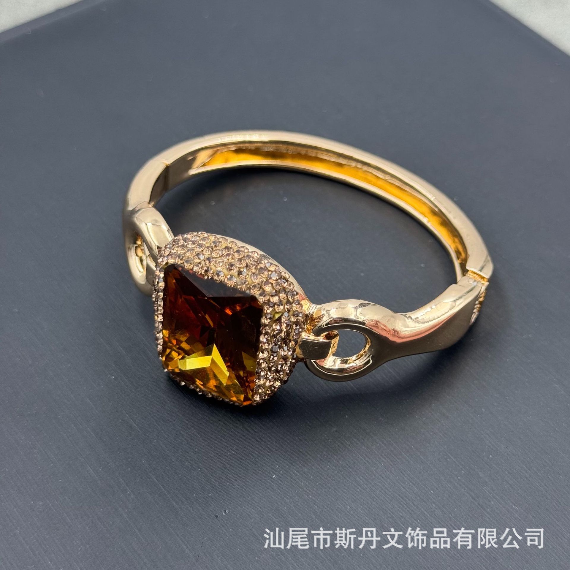 Turkish Sultanite Color-Change Inlaid Set Niche Light-Sensitive Stone Jewelry Live Stream Goods