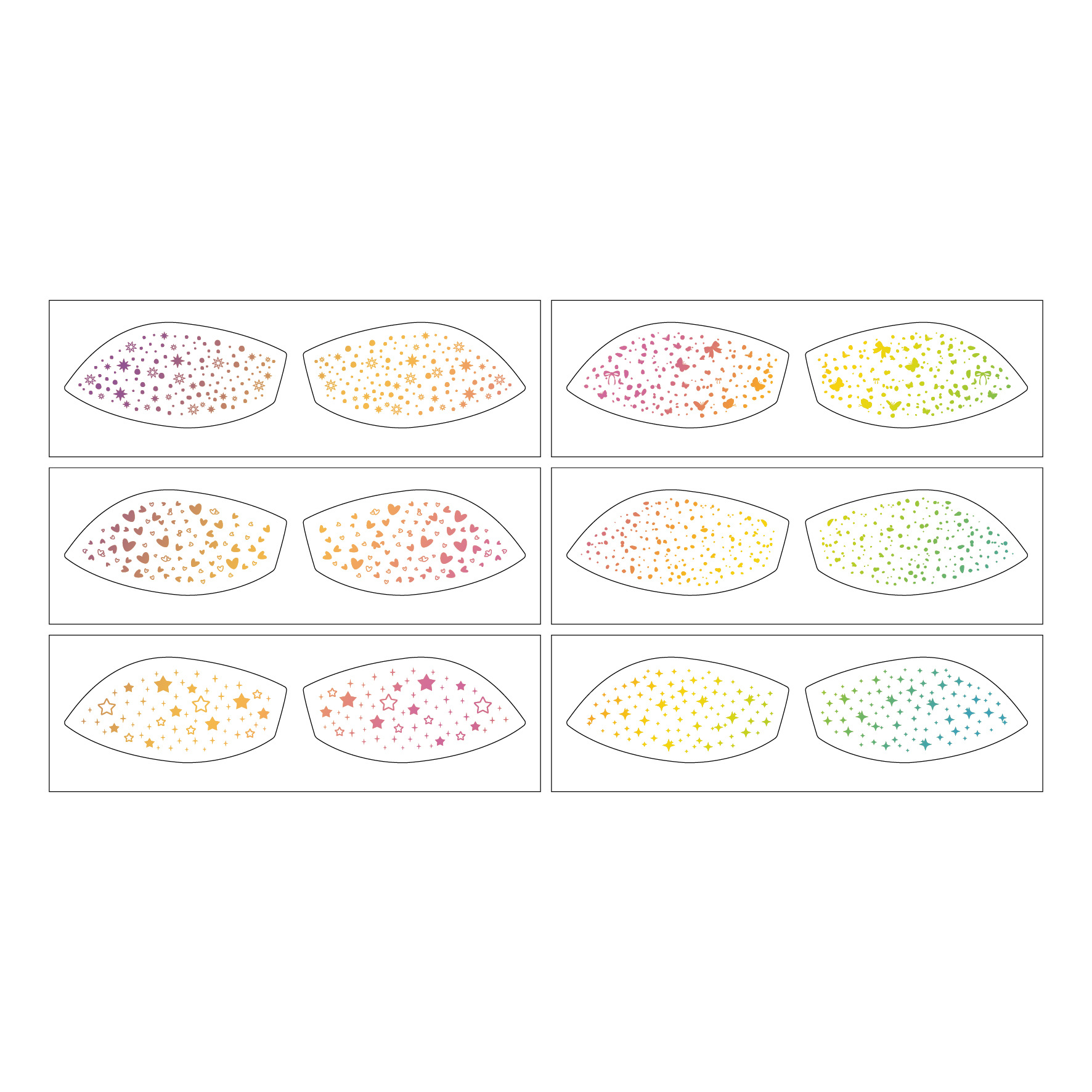 Gold Foil Eyeshadow Sticker Silver Foil Freckle Eyeshadow Sticker Party Makeup Flash Eye Sticker Tattoo Sticker Paper