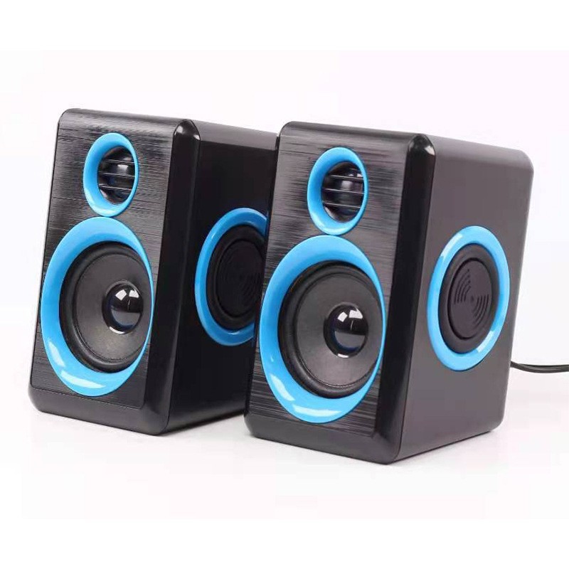 Mini Subwoofer Speaker Desktop Computer Phone Tablet Multimedia Outdoor Portable Loud Volume Speaker