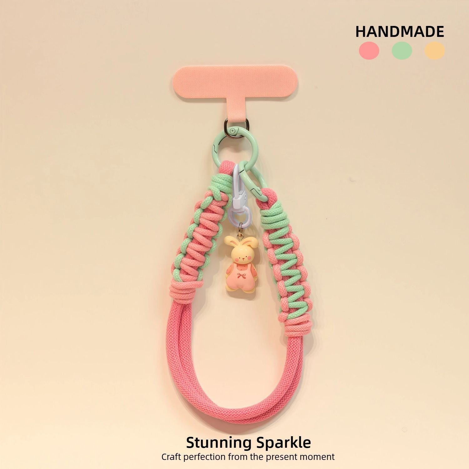 Puppy Capybara Phone Short Lanyard Universal Phone Case Anti-Loss Wrist Strap Pendant Wrist Strap