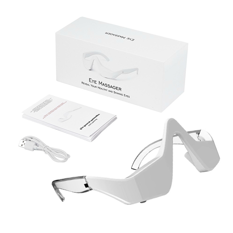 Exclusive Red Light EMS Eye Massager 3D Red Light Massager Dark Circles Microcurrent Eye Beauty Device