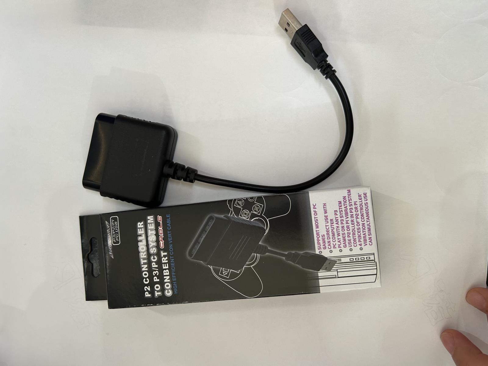P2 to P3 Converter USB TO PS3/PC Controller Adapter P2 Game Controller Converter