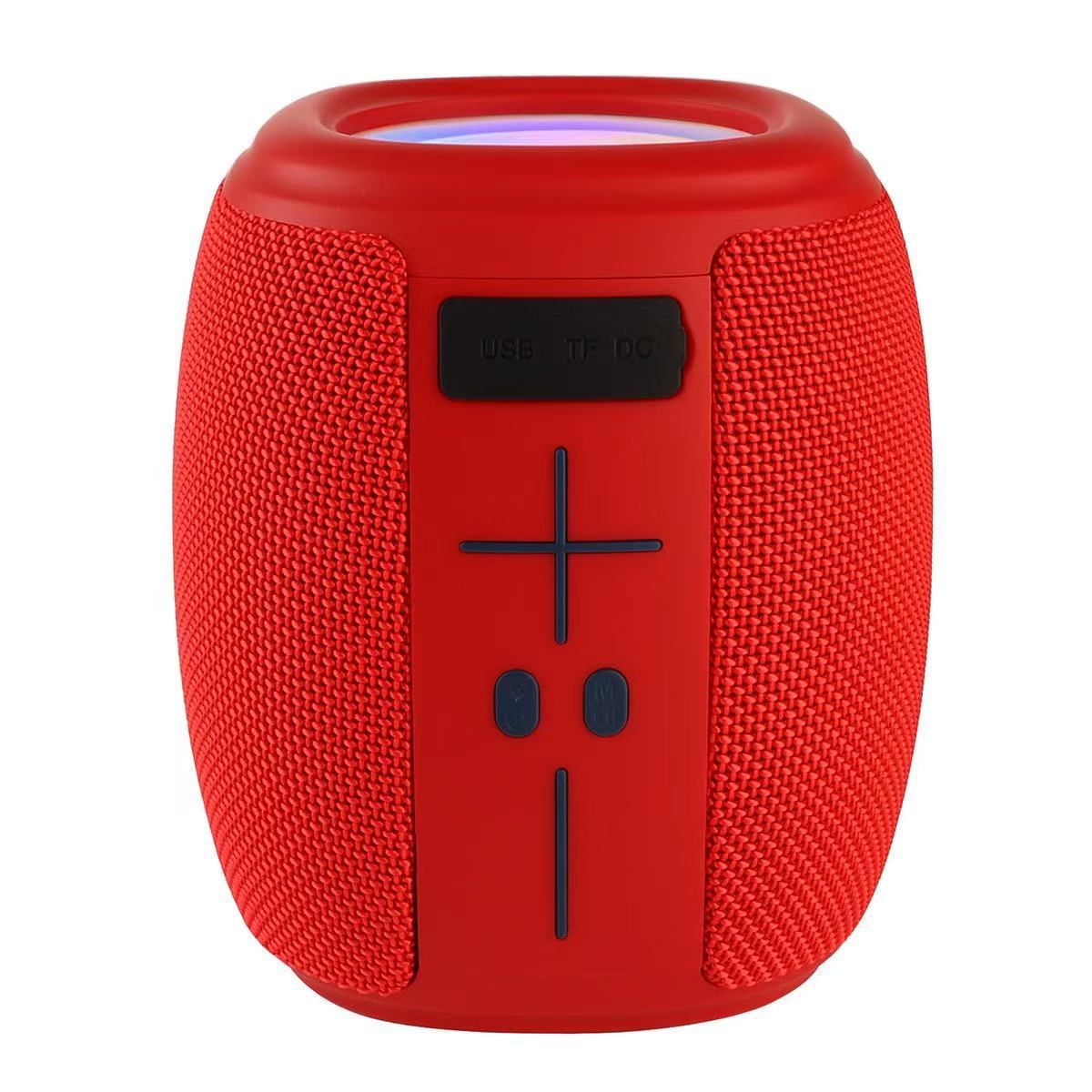 HM-805 Fabric Handle Outdoor High Power Subwoofer Bluetooth Speaker RGB Light