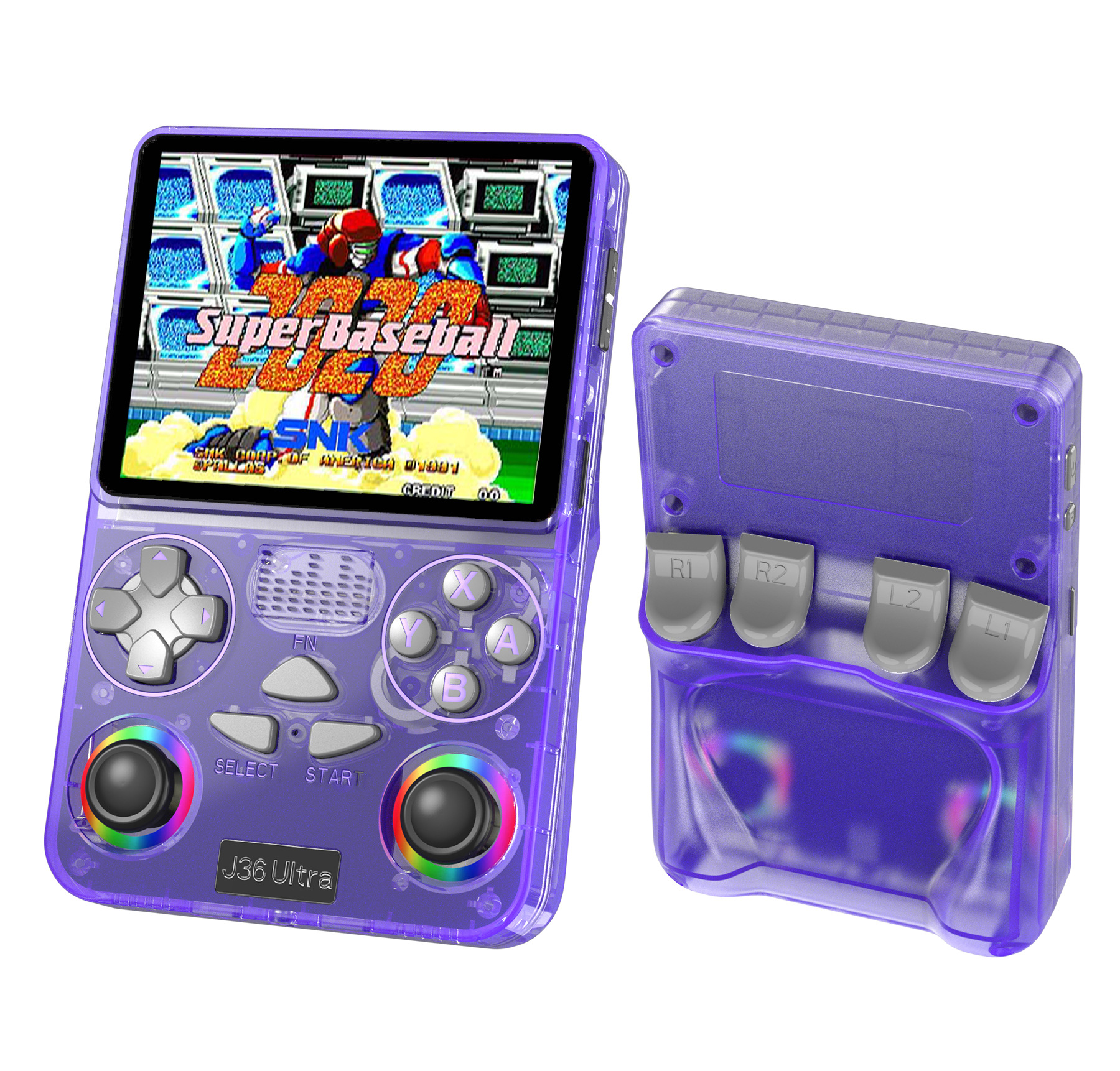 New J36ultra Game Console WiFi Online Battle Open Source Handheld Wireless Upgrade Joystick Retro Game Console
