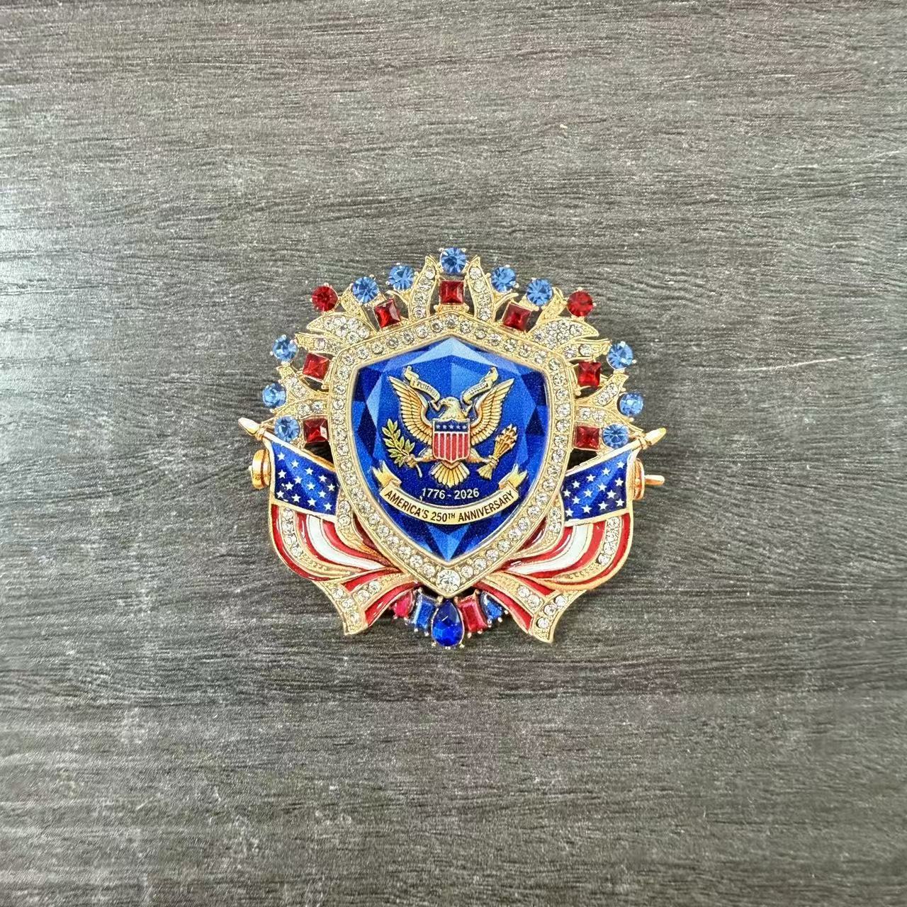 New America 250th Anniversary Commemorative Acrylic Pendant Independence Day Gift July Fourth Decoration