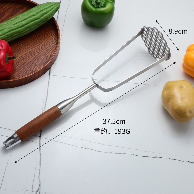 Manual potato masher, pumpkin and sweet potato masher, baby food masher, exported to Russia