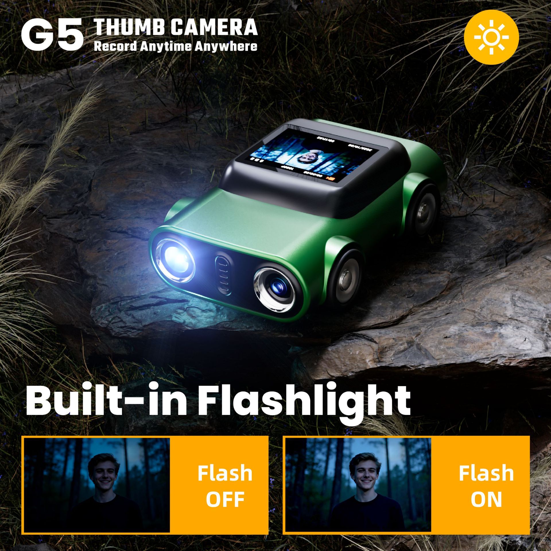 G5 Mini Thumb Camera Backpack Pendant Can Take Photos Student HD With Screen Portable Camera Car Model