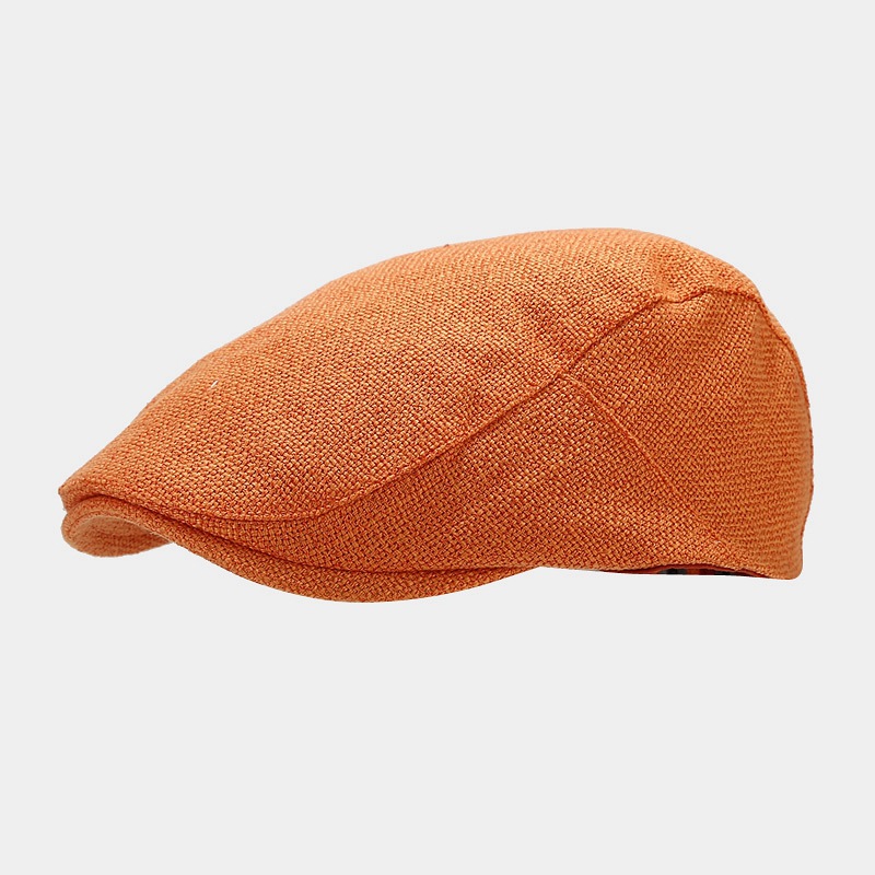 2026 Spring New Plain Beret for Women, Casual Painter Cap, Men's Forward Cap