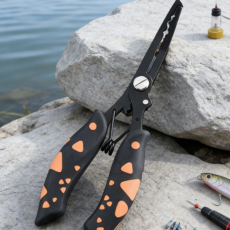 Stainless Steel Fishing Line Scissors Multifunctional Fishing Pliers Outdoor Portable Fishing Pliers