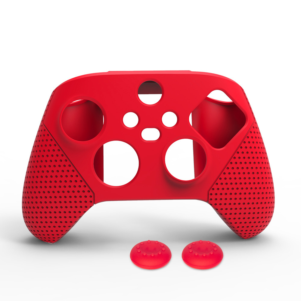 XB Series X/S Game Controller Protective Case Series Controller Silicone Anti-Slip Case + Joystick Cap