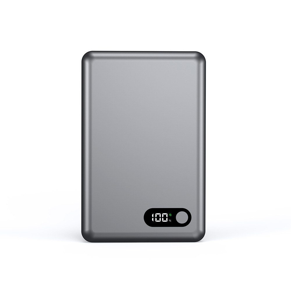 Qi2 certified ultra-thin magnetic wireless power bank 5000 10000mAh charging bank 20W wired CCC fast charging