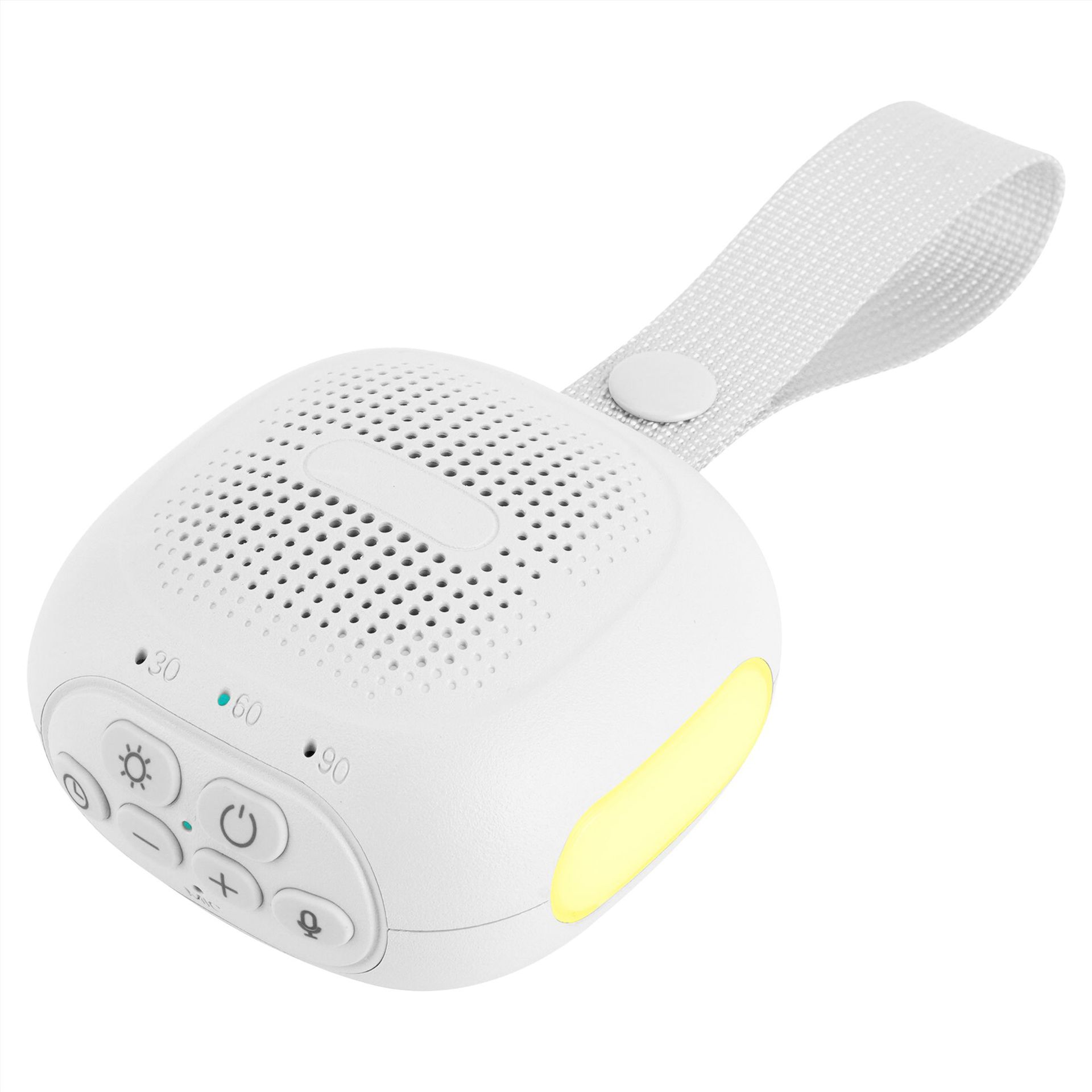 Exclusive New Baby Sleep Aid Portable Lanyard Atmosphere Breathing Night Light White Noise Speaker