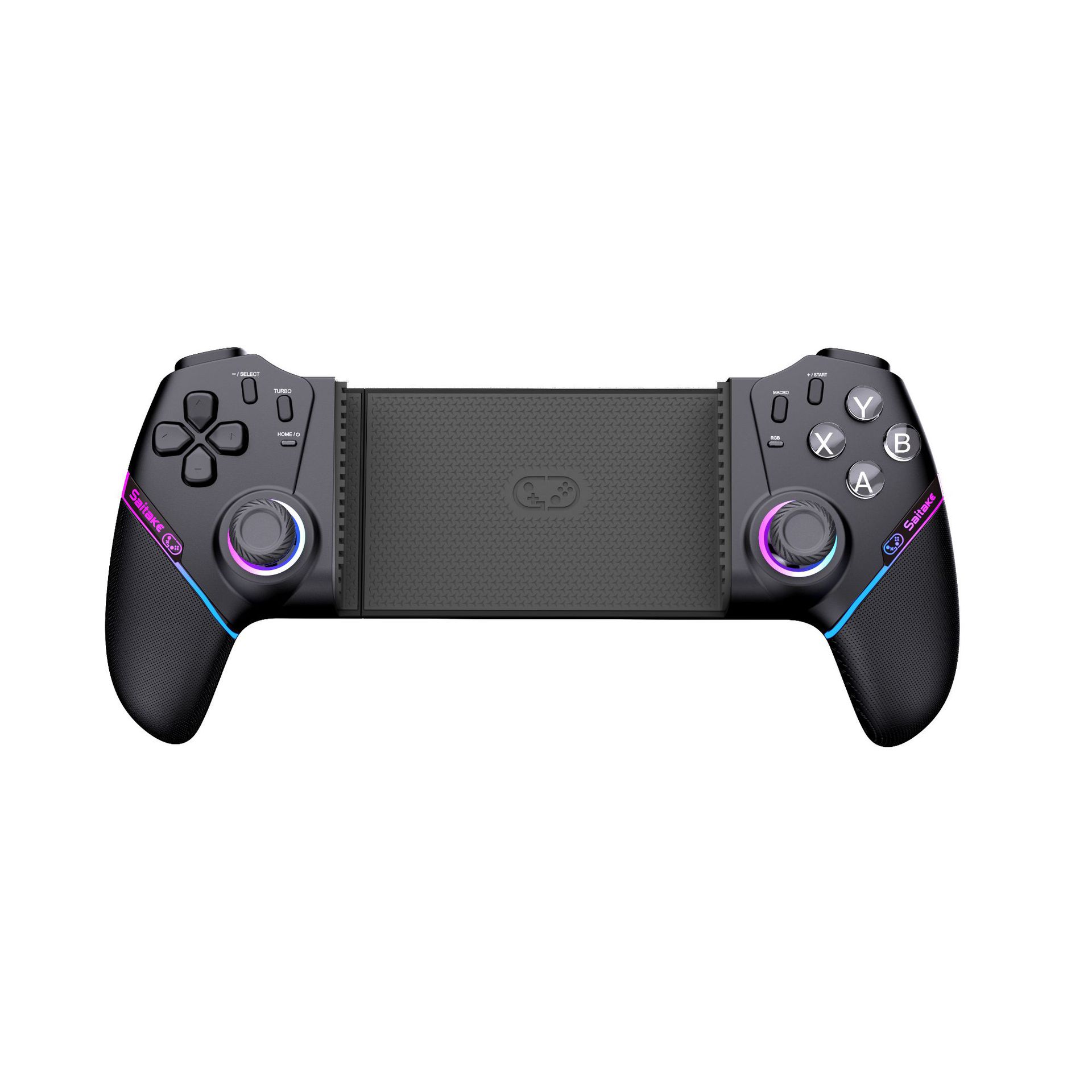 RGB Bluetooth game handle six-axis gyro Hall joystick macro programming Switch Android iOS multi-platform universal