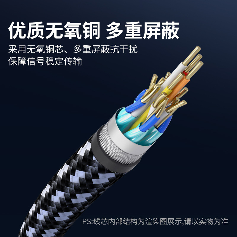 Philips DP Cable 2K4K HD Cable 1.2/1.4 DisplayPort Male to Male Connection Cable 8K HD
