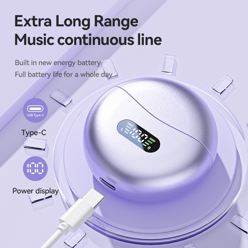 2025 New M79 Open-ear Bluetooth Headset Wireless Clip-on Open Type High Sound Quality Bone Conduction Sports Private Mold
