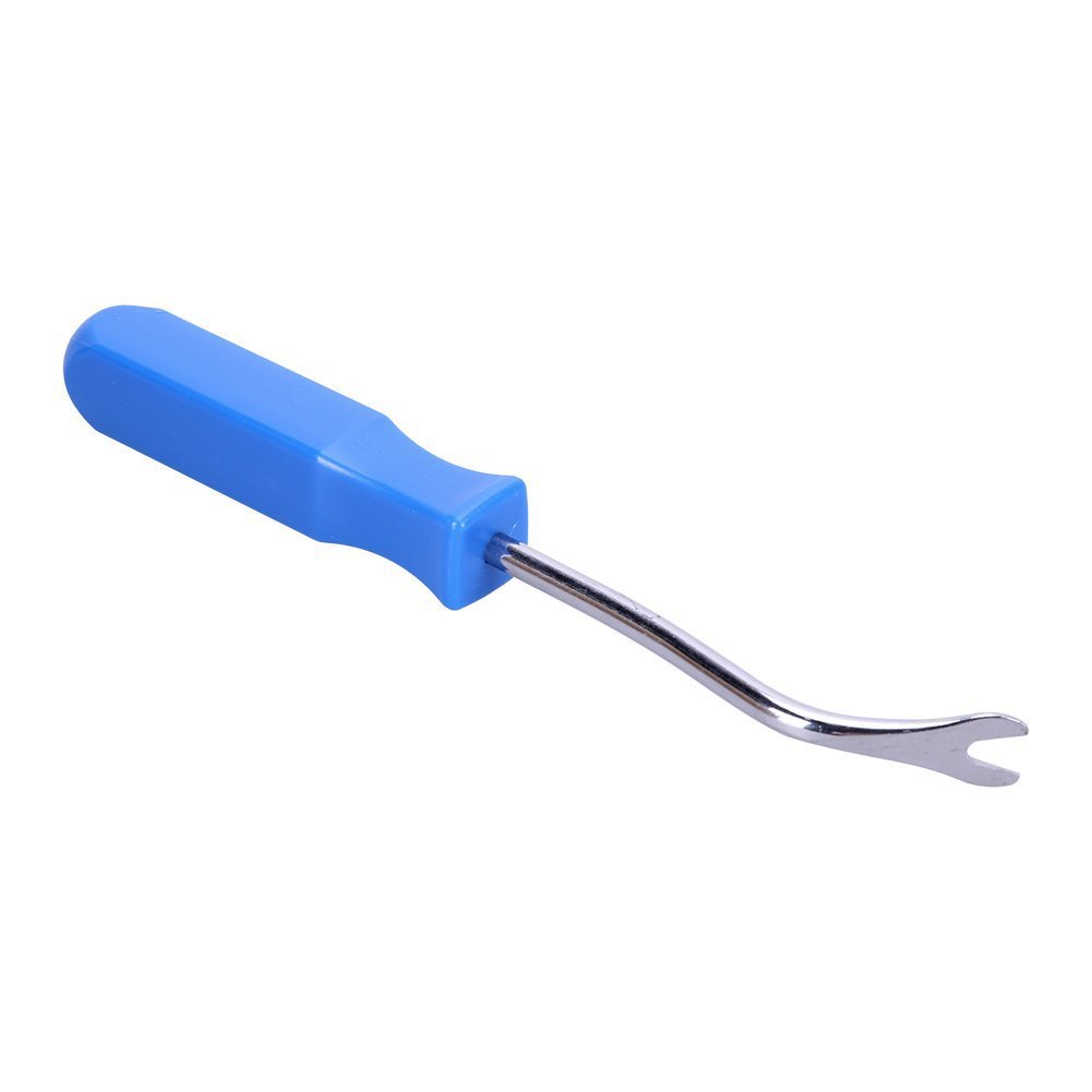4-Inch Car Clip Removal Screwdriver Car Audio Center Console Panel Disassembly Tool Glue Clip Nail Puller