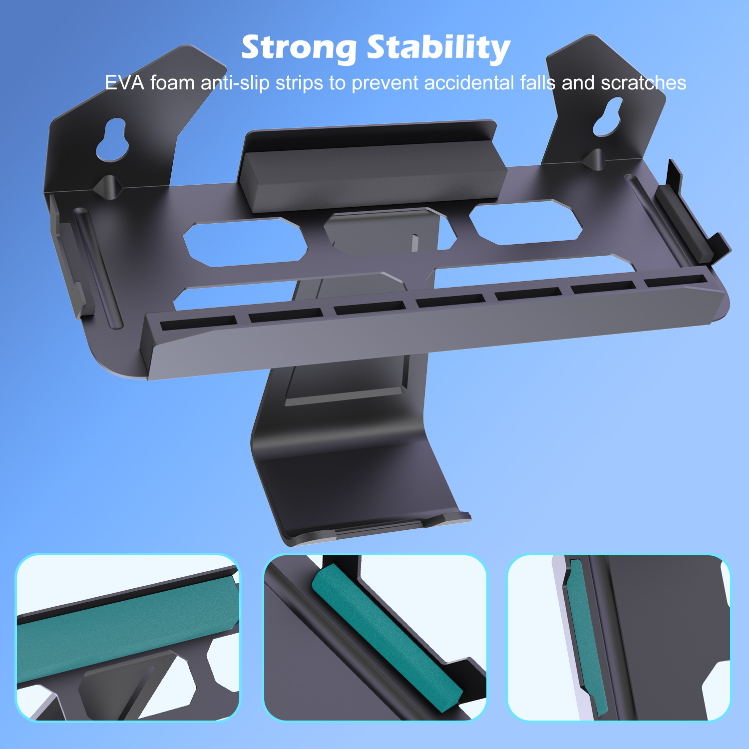 New Switch 2/Switch/Oled universal wall mount hardware bracket with game card slot supports Pro handle