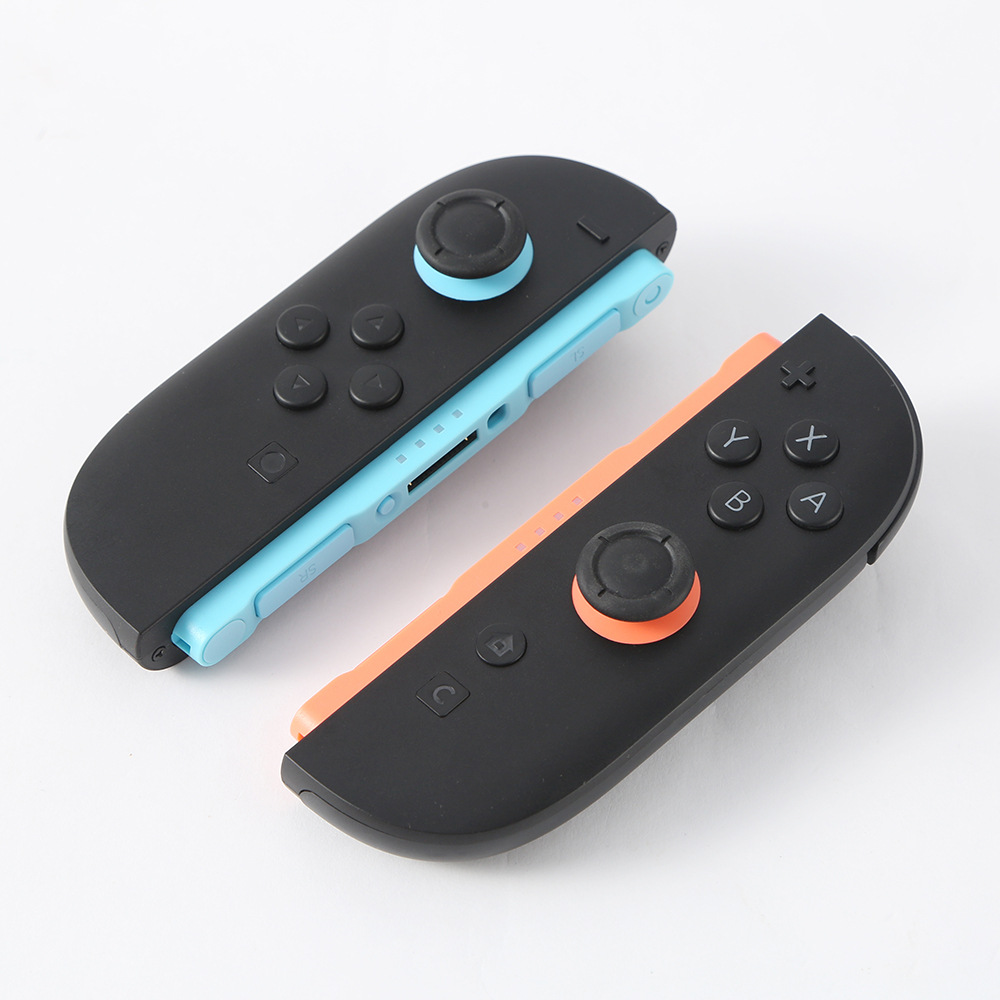 Nintendo Switch Joy-Con Wireless Bluetooth Controller Motion Vibration with Wrist Strap Charging Cable Accessory Set