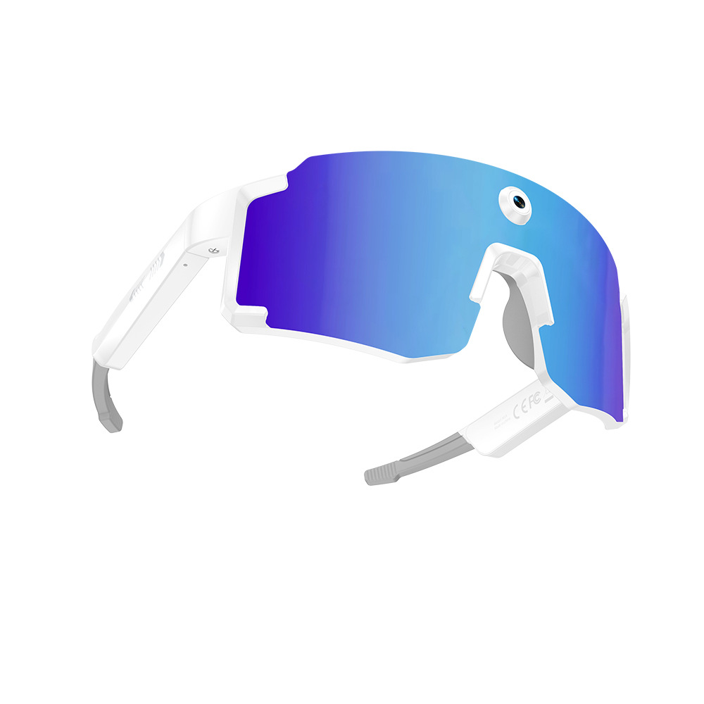 Sports Outdoor Cycling AI Smart Glasses Polarized Sunglasses 800W Camera Photo Video