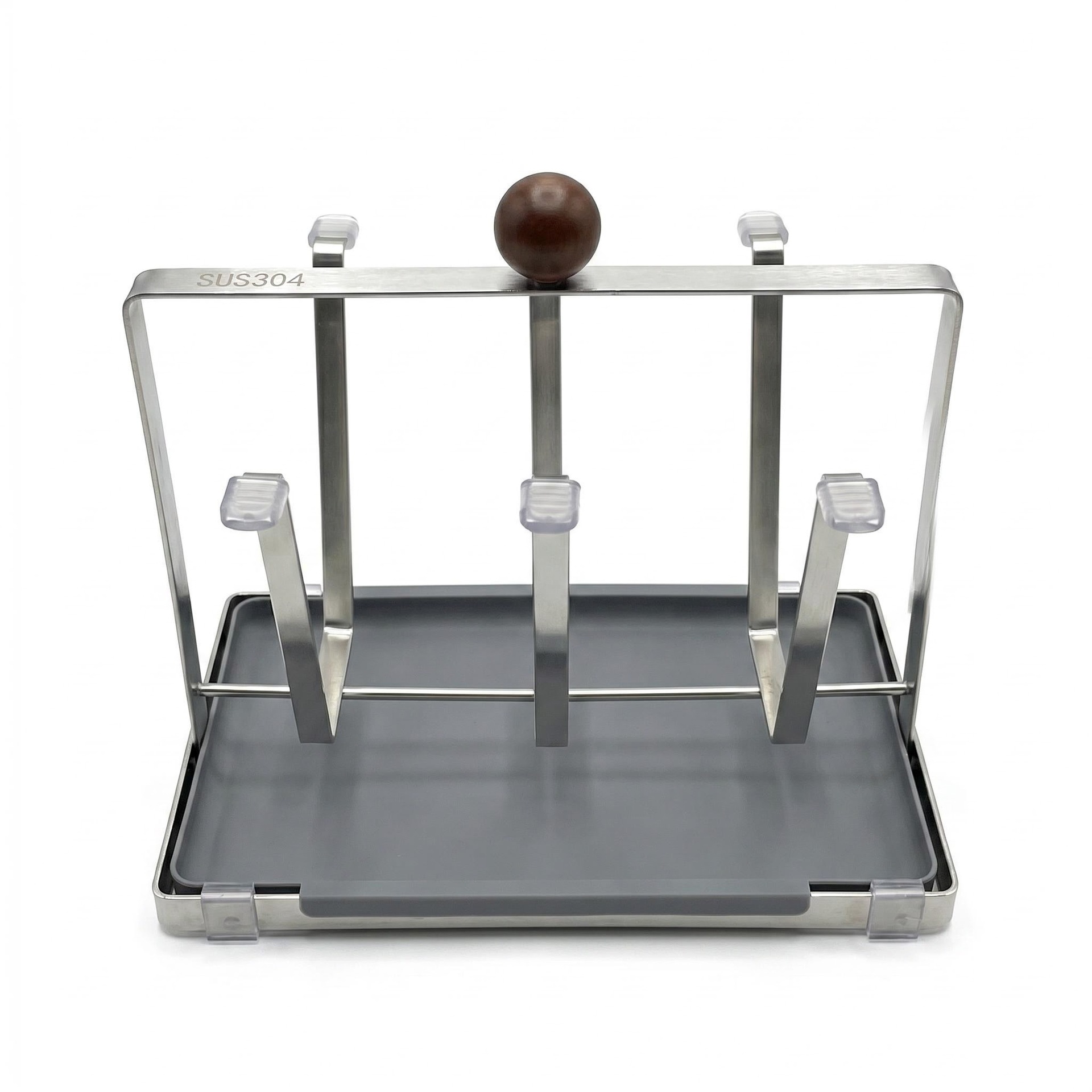 304 stainless steel cup rack, desktop inverted hanging kitchen storage rack, tea cup shelf