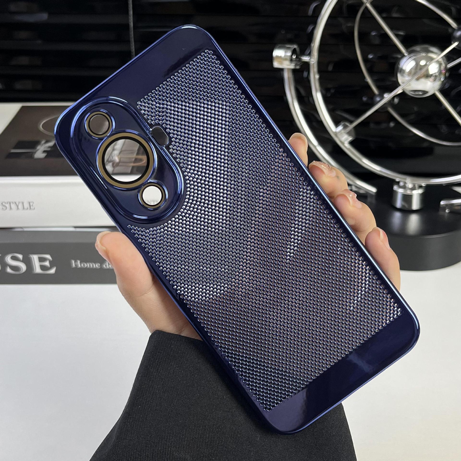 Heat Dissipation Breathable For VIVO X90P/x80p Phone Case OPPO Reno9pro Electroplated Anti-Drop Protective Case