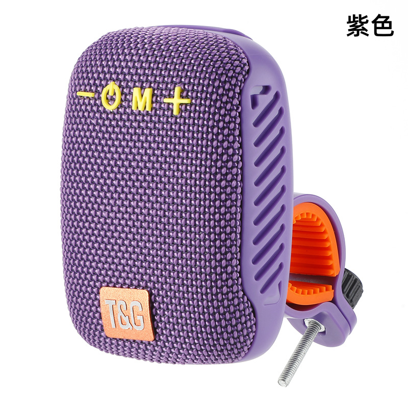 TG392 cycling Bluetooth speaker tws pair fabric plug-in card radio speaker portable waterproof Bluetooth speaker