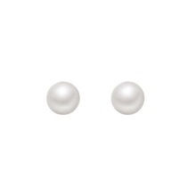 S925 Sterling Silver Earrings, Swarovski Strong Light Round Pearl, Small Ear Accessories Exquisite