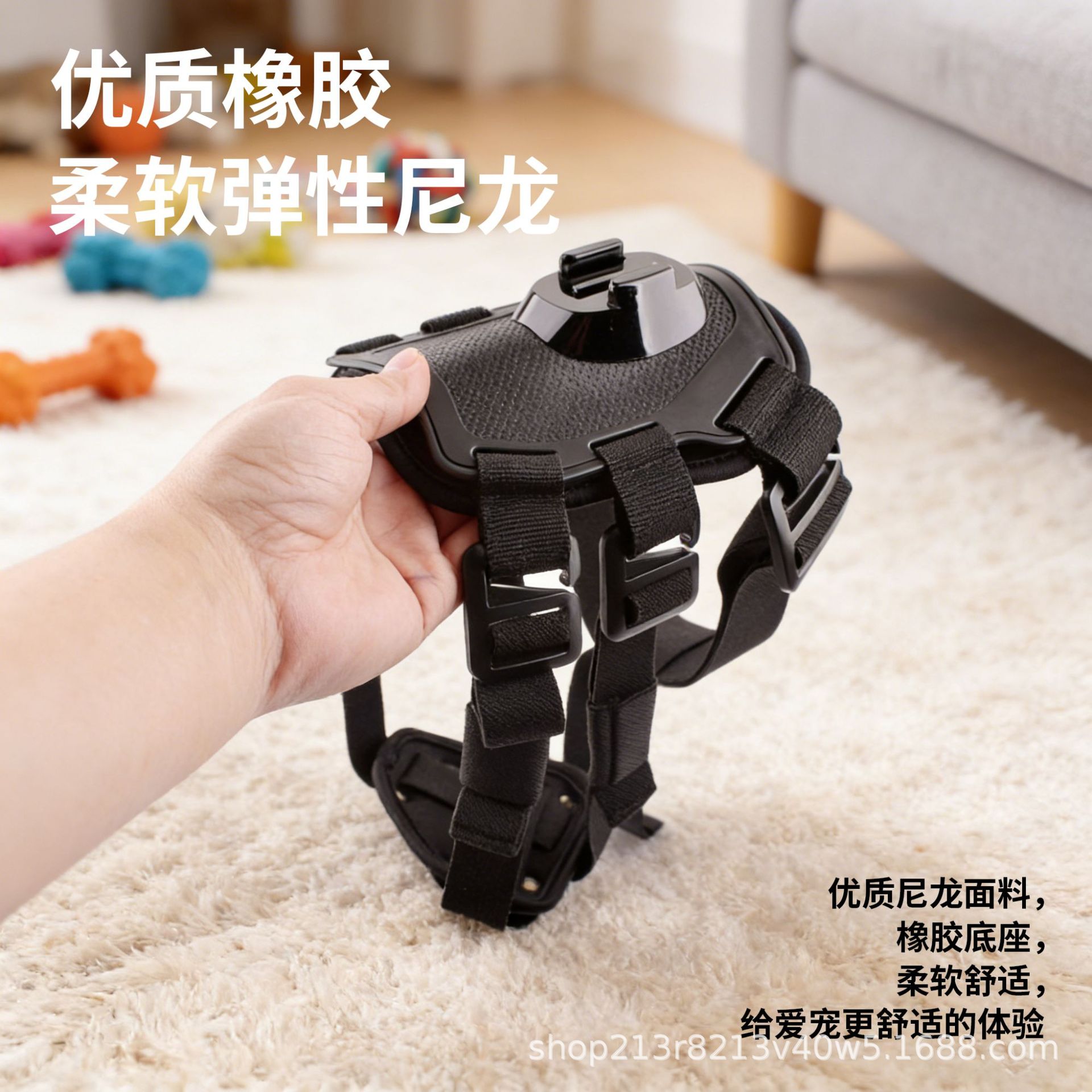 Pet Dog Shooting Harness Sports Camera DJI/Gopro/Insta360 Chest Fixed Harness Bracket