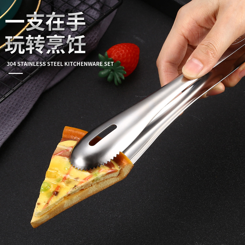 304 stainless steel food clip shark clip bread clip barbecue clip steak clip grilled meat kitchen household food clip