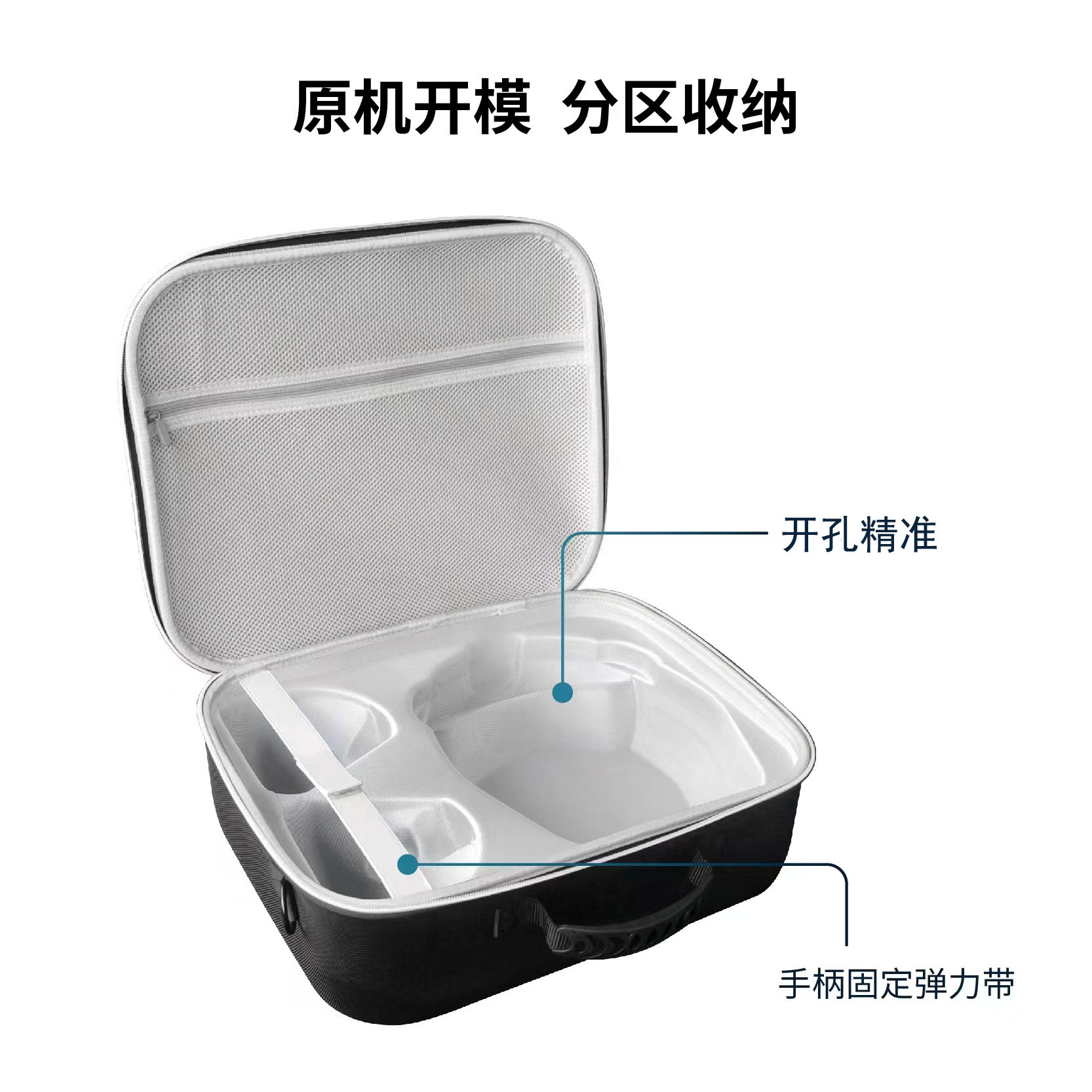 PSVR2 multifunctional portable sling zipper storage bag can accommodate glasses handle EVA protective hard case