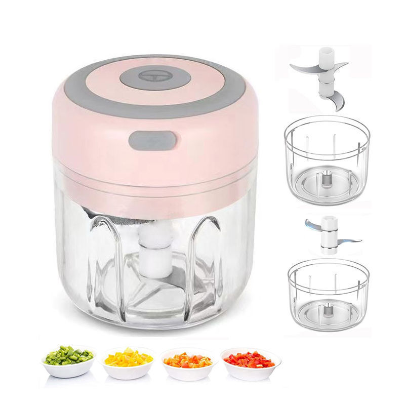 Wireless Electric Garlic Masher Automatic Garlic Press Garlic Mincer Garlic Crusher Kitchen Garlic Masher